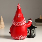 УЦЕНКА Подсвечник керамика «Малыш в красном наряде, с фонарём» 17×11×28 см 10978558