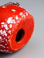 УЦЕНКА Подсвечник керамика «Малыш в красном наряде, с фонарём» 17×11×28 см 10978558