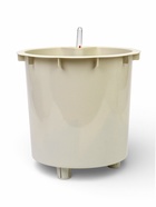 Кашпо для цветов «Флориан», 11 л, d=25 см, h=39.5 см, пластиковое, с автополивом, на ножках, белое  (артикул 10970946)  большой выбор товаров оптом и в розницу по низким ценам с доставкой