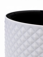 Кашпо для цветов «Фасет», 2 л, d=15 см, h=14 см, пластиковое, с автополивом, со вставкой, белое 10970954