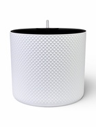 Кашпо с автополивом и вставкой 29 л d 36 см h_см белый ФАСЕТ 10970962