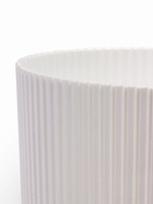 Горшок для цветов «Стрип», 2.3 л, d=17 см, h=15.2 см, пластиковый, с поддоном, белый - фото 809449619