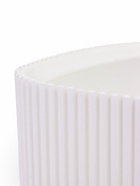 Кашпо для цветов «Стрип», 1.6 л, 20×20×9.1 см, пластиковое, со вставкой, белое  (артикул 10970968)  большой выбор товаров оптом и в розницу по низким ценам с доставкой