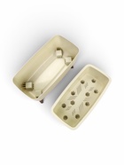 Кашпо для цветов «Флориан», 4.2 л, 39×20×24.5 см, пластиковое, на ножках, белое - фото 809449655