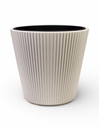 Кашпо вставкой 30 л d 39см h37см кремовый СТРИП 10970974
