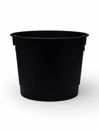 Кашпо для цветов «Стрип», 30 л, d=39 см, h=37 см, пластиковое, со вставкой, бежевое 10970974