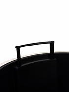 Кашпо для цветов «Стрип», 30 л, d=39 см, h=37 см, пластиковое, со вставкой, бежевое 10970974