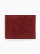 Обложка для удостоверения, искусственная кожа, тиснение, 11×0.3×8 см, бордовая - Фото 7