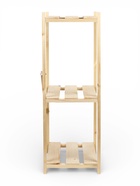 Стеллаж деревянный 3 полок 79 х 40 х 28 см, с регулируемыми полками 10963187