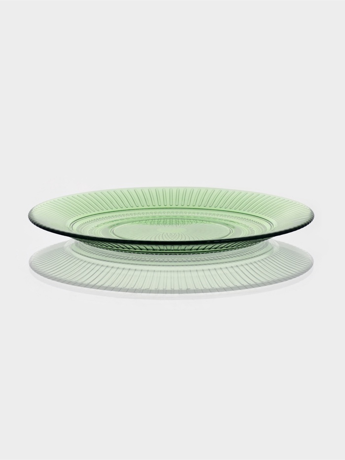 Тарелка десертная Luminarc «Луиз», d=19 см, стекло, шартрез - Фото 1