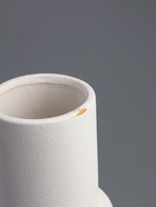 УЦЕНКА Ваза керамика настольная «Ксиомар» d=7 см, 25×9.5 см, белый 10979744