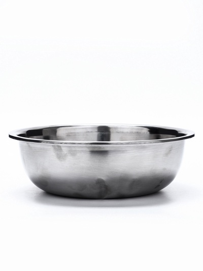 УЦЕНКА Миска металлическая эконом, 2.4 л, 23×8 см