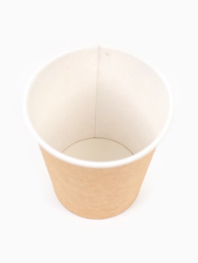 Стакан бумажный двухслойный «Крафт», 250 мл, диаметр 90 мм (комплект 50 шт)