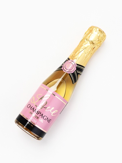 Подарочный набор Love Champagne, гель для душа шампанское 250 мл и бомбочка для ванны, Чистое счастье