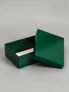 Коробка складная, крышка-дно, армейский зелёный, 24×17×8 см  (артикул 10919425)  большой выбор товаров оптом и в розницу по низким ценам с доставкой