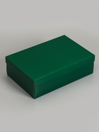 Коробка складная, крышка-дно «Армейский зелёный», 30×20×9 см 10919428