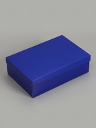 Коробка складная, крышка-дно «Синяя», 30×20×9 см 10919429