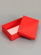 Коробка складная, крышка-дно «Красная», 30×20×9 см - Фото 4