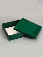 Коробка складная, крышка-дно, армейский зелёный, 30×30×8 см  (артикул 10919437)  большой выбор товаров оптом и в розницу по низким ценам с доставкой