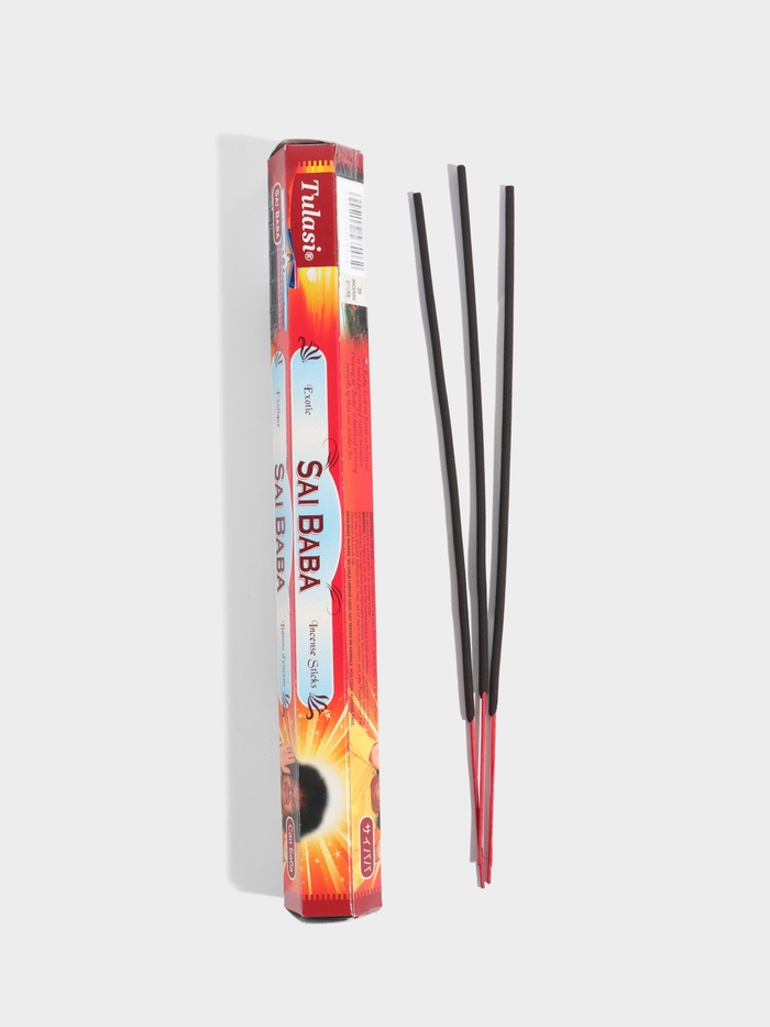 Благовония Tulasi, 20 аромапалочек, Саи баба