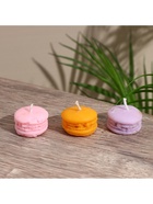 Свеча «Макарун», 3.5×3.5×2 см, соевый воск, МИКС 10953557