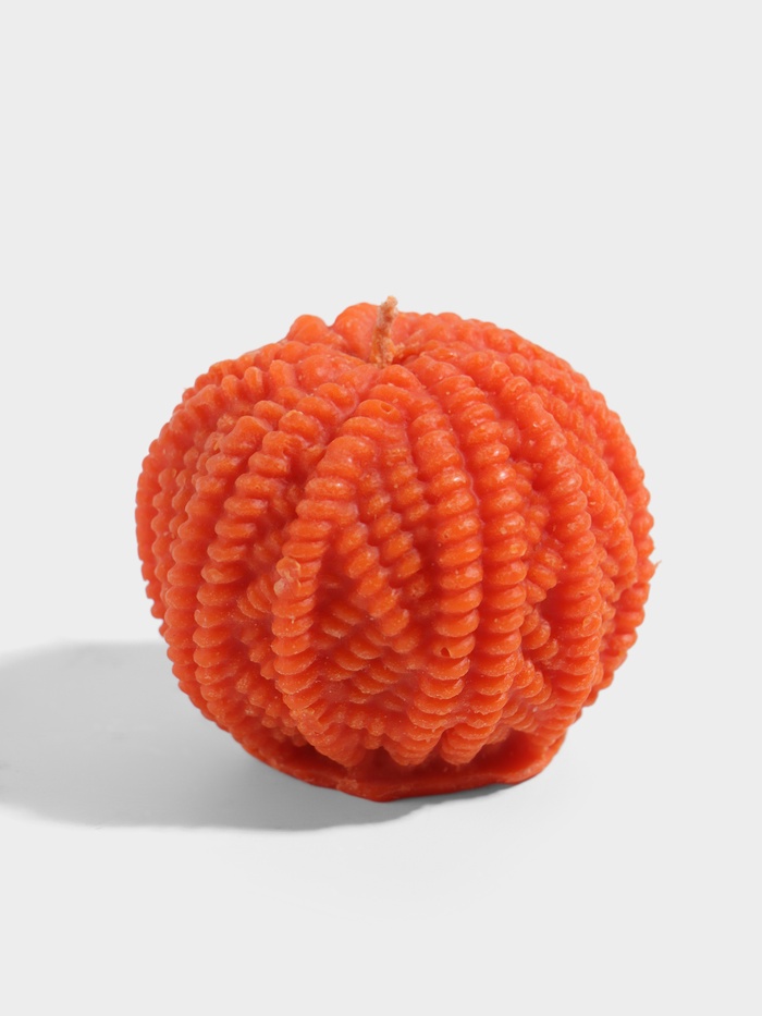 Свеча «Пряжа», 5×5×6.5 см, соевый воск - Фото 1