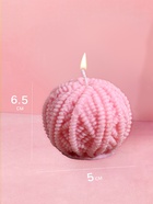 Свеча «Пряжа», 5×5×6.5 см, соевый воск 10953558