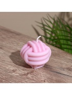 Свеча «Клубок», 6×5×6 см, соевый воск, МИКС 10953576