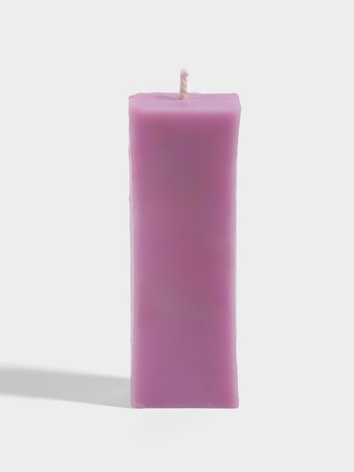 Свеча с надписью Light a candle, 1.5×1.5×8.5 см, соевый воск, МИКС