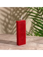 Свеча с надписью Light a candle, 1.5×1.5×8.5 см, соевый воск, МИКС 10953577