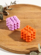 Свеча «Ромбики», 6×6×6 см, соевый воск, МИКС 10953578