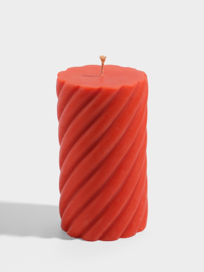 Свеча «Столб», 7.5×7.5×15 см, соевый воск, МИКС