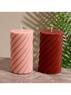 Свеча «Столб», 7.5×7.5×15 см, соевый воск, МИКС 10953591