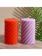 Свеча «Столб», 7.5×7.5×15 см, соевый воск, МИКС 10953591