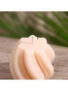 Свеча «Волнистые линии», 5×5×6 см, соевый воск, МИКС 10953593