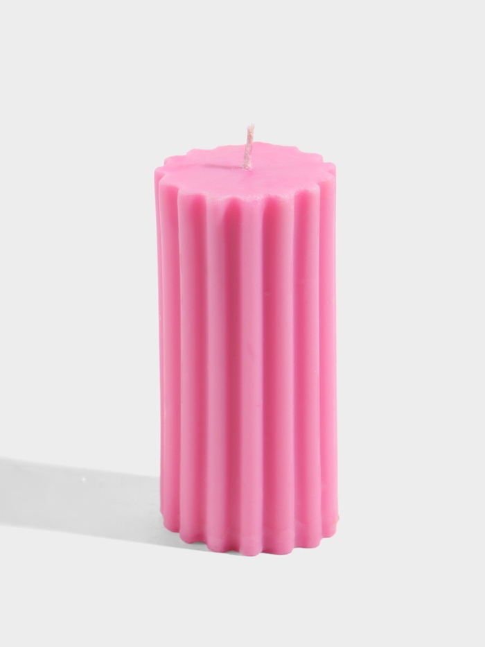 Свеча «Колонна», 5×5×10 см, соевый воск - Фото 1