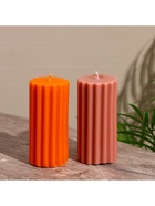 Свеча «Колонна», 5×5×10 см, соевый воск 10953594