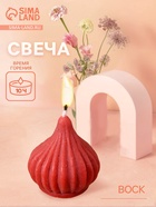 Свеча «Луковица», 5×5×5 см, соевый воск, МИКС 10953597