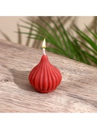 Свеча «Луковица», 5×5×5 см, соевый воск, МИКС 10953597