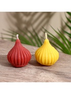 Свеча «Луковица», 5×5×5 см, соевый воск, МИКС 10953597