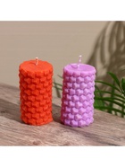 Свеча «Соты», 5×5×8 см, соевый воск 10953599