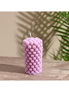 Свеча «Столб шарики», 5×5×9 см, соевый воск, МИКС 10953601