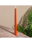 Свеча тонкая, 2×2×25 см, соевый воск, МИКС - фото 65463899