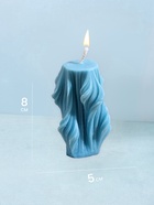 Свеча «Вуаль», 5×5×8 см, соевый воск, микс - Фото 2