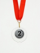 Медаль призовая «2 место», на ленте - фото 65568142