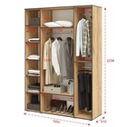 УЦЕНКА Шкаф четырехстворчатый Норд, 1600×510×2236, Графит - Фото 3