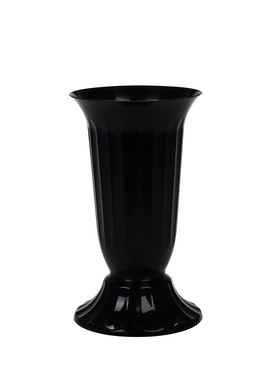 Ваза «Цветочная» №0 (1 л)  черная