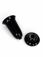 Ваза для цветов, 1 л, d=14 см, h=24 см, пластиковая, чёрная  (артикул 10971208)  большой выбор товаров оптом и в розницу по низким ценам с доставкой