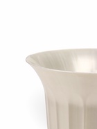 Ваза для цветов, 1 л, d=14 см, h=24 см, пластиковая, белая - Фото 2