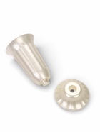 Ваза для цветов, 1 л, d=14 см, h=24 см, пластиковая, белая - Фото 4